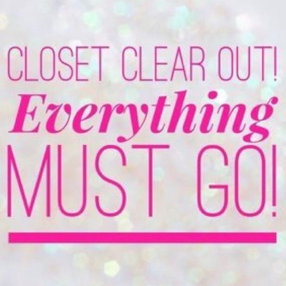 Everything must go make your offers